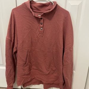 Rust Quarter Button Up